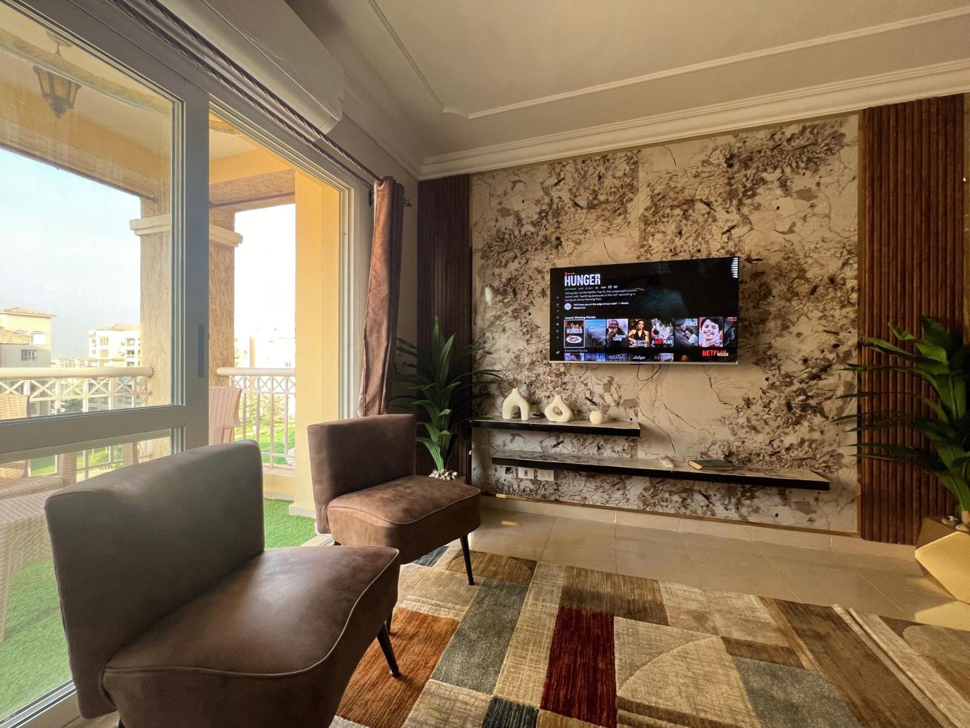 Luxurious Vip Apartment In Madinaty Furnished With High End Hotel Furniture Экстерьер фото