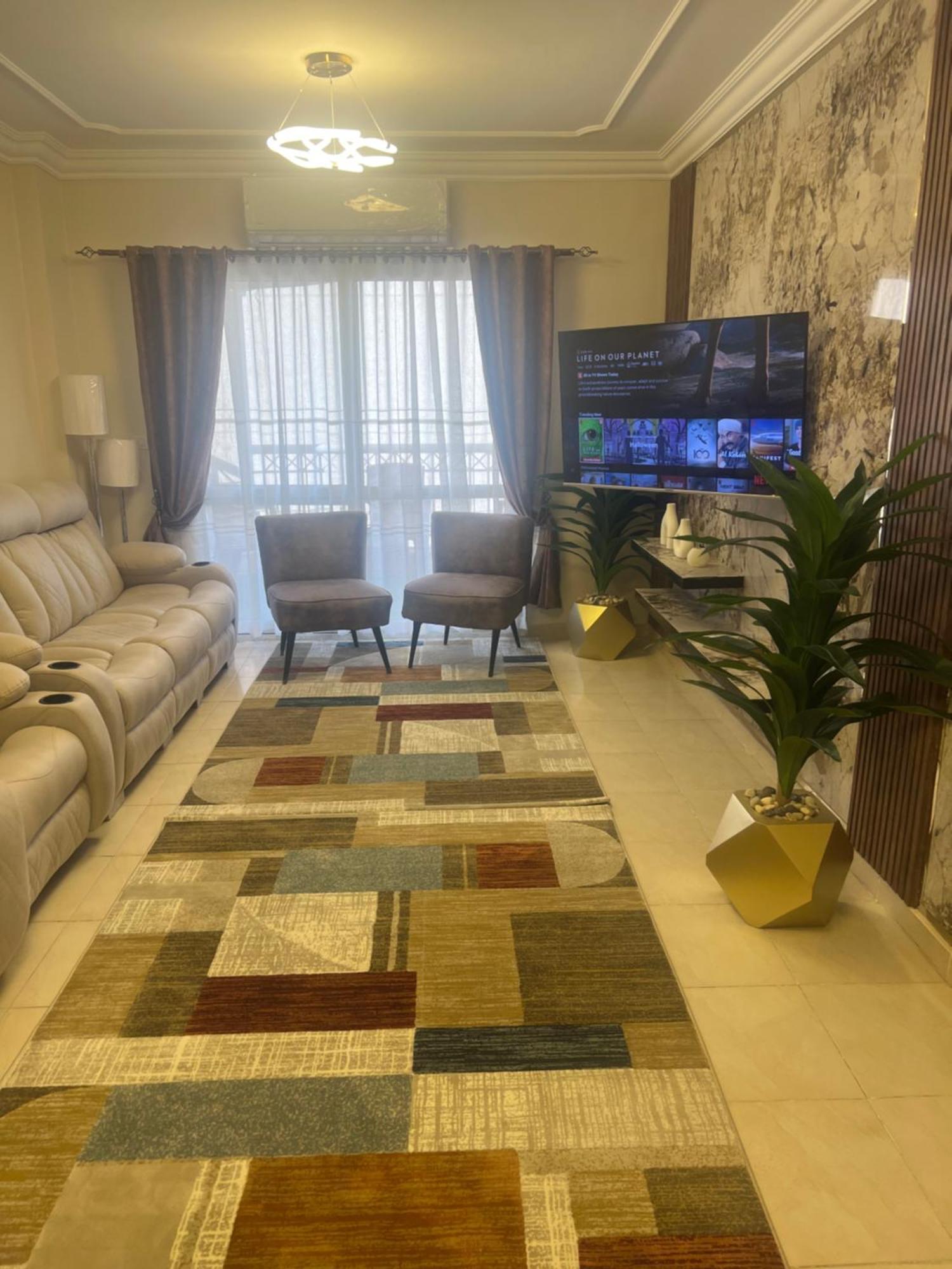 Luxurious Vip Apartment In Madinaty Furnished With High End Hotel Furniture Экстерьер фото