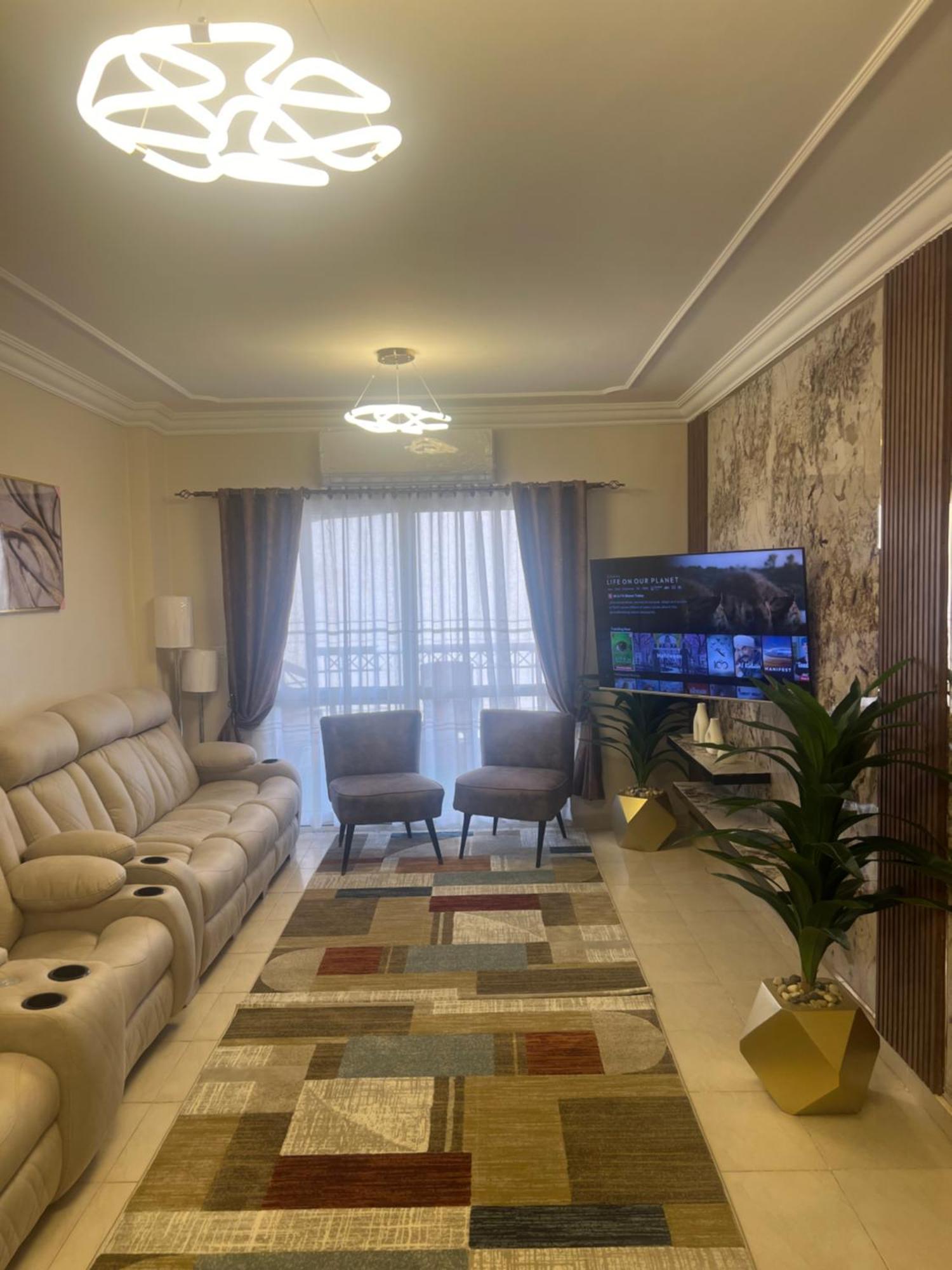 Luxurious Vip Apartment In Madinaty Furnished With High End Hotel Furniture Экстерьер фото